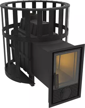 Дровяная печь 20 кВт Берёзка