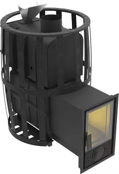 Дровяная печь 20 кВт Берёзка