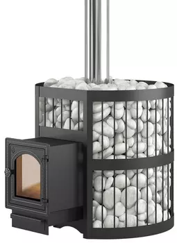 Дровяная печь 25 кВт ЭТНА