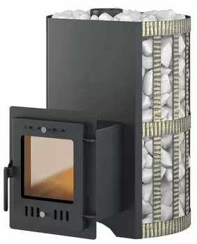 Дровяная печь 20 кВт Везувий