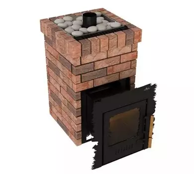 Дровяная печь 25 кВт Grill'D