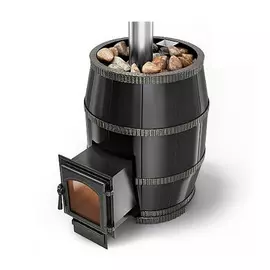 Дровяная печь 25 кВт Везувий