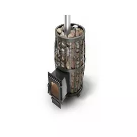 Дровяная печь 25 кВт Везувий