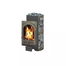 Дровяная печь 25 кВт Везувий