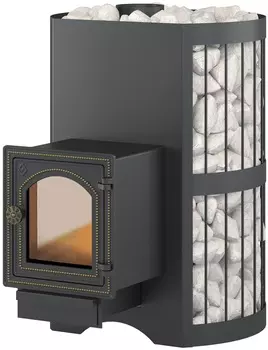 Дровяная печь 20 кВт Везувий