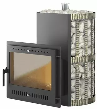 Дровяная печь 25 кВт Везувий