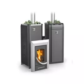 Дровяная печь 20 кВт Ермак