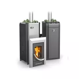 Дровяная печь 20 кВт Ермак