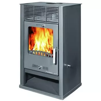 Дровяная печь-камин для дачи Hosseven