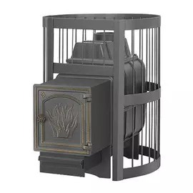 Дровяная печь 20 кВт Везувий