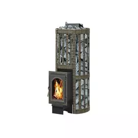 Дровяная печь 30 кВт Везувий