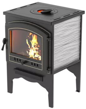 Дровяная печь Везувий