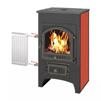 Дровяная печь Везувий