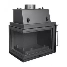 Угловая левая дровяная топка Kratki