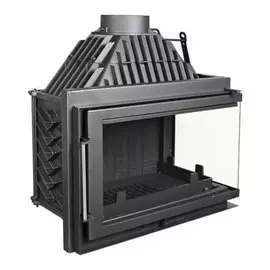 Угловая правая дровяная топка Kratki