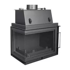 Угловая левая дровяная топка Kratki