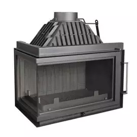 Угловая левая дровяная топка Kratki