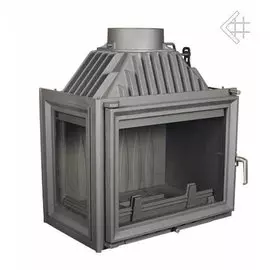 Угловая левая дровяная топка Kratki