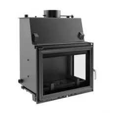 Угловая правая дровяная топка Kratki