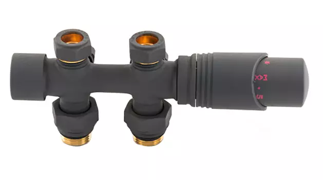 Двухтрубный узел нижнего подключения Delta