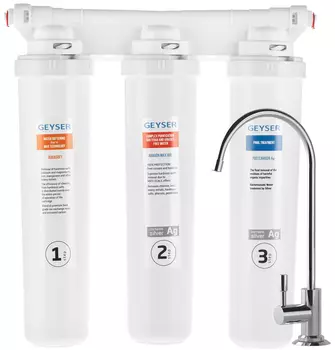 Фильтр под мойку Гейзер