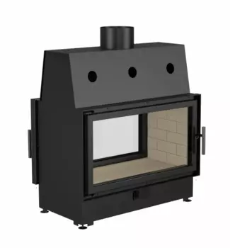 Фронтальная дровяная топка ECT
