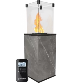 Газовый уличный обогреватель мощностью 8-10 кВт Kratki