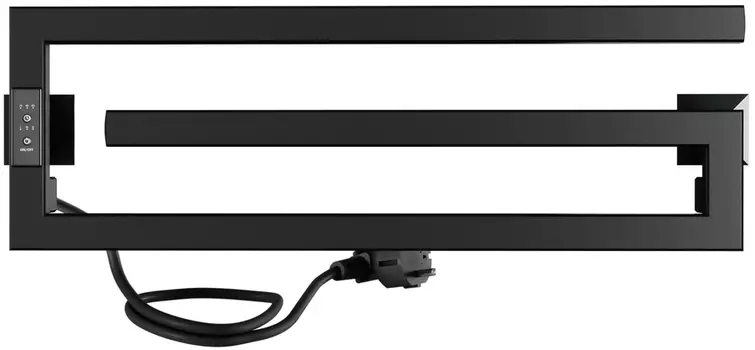 Электрический е образный полотенцесушитель INDIGO