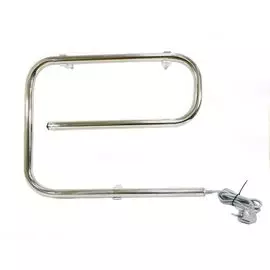 Электрический е образный полотенцесушитель Тера