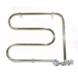 Электрический е образный полотенцесушитель Тера