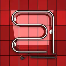 Электрический м образный полотенцесушитель Двин