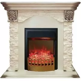 Электрический пристенный камин Real-Flame