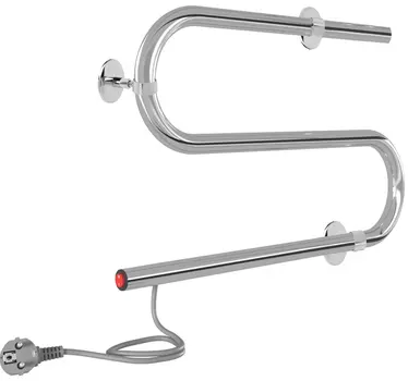 Электрический s образный полотенцесушитель INDIGO