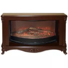 Электрокамин с широким очагом 2D Glenrich