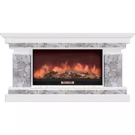 Электрокамин с широким очагом 2D Glenrich