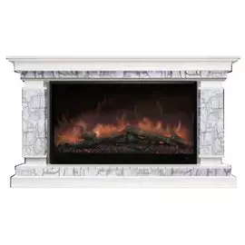 Электрокамин с широким очагом 2D Glenrich