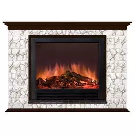 Электрокамин с широким очагом 2D Glenrich