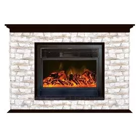 Электрокамин с широким очагом 2D Glenrich