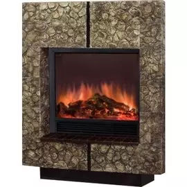 Электрокамин с широким очагом 2D Glenrich
