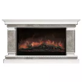 Электрокамин с широким очагом 2D Glenrich