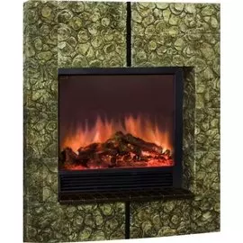 Электрокамин с широким очагом 2D Glenrich
