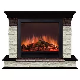 Электрокамин с широким очагом 2D Glenrich