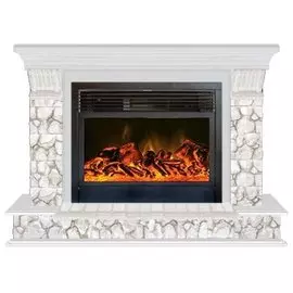 Электрокамин с широким очагом 2D Glenrich