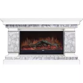 Электрокамин с широким очагом 2D Glenrich