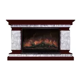 Электрокамин с широким очагом 2D Glenrich