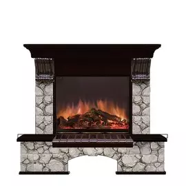 Электрокамин с широким очагом 2D Glenrich