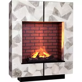 Электрокамин с широким очагом 3D Glenrich