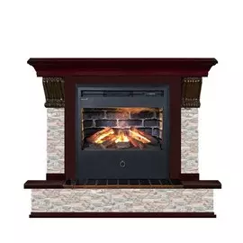 Электрокамин с широким очагом 3D Glenrich