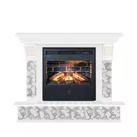 Электрокамин с широким очагом 3D Glenrich