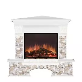 Электрокамин с широким очагом 2D Glenrich